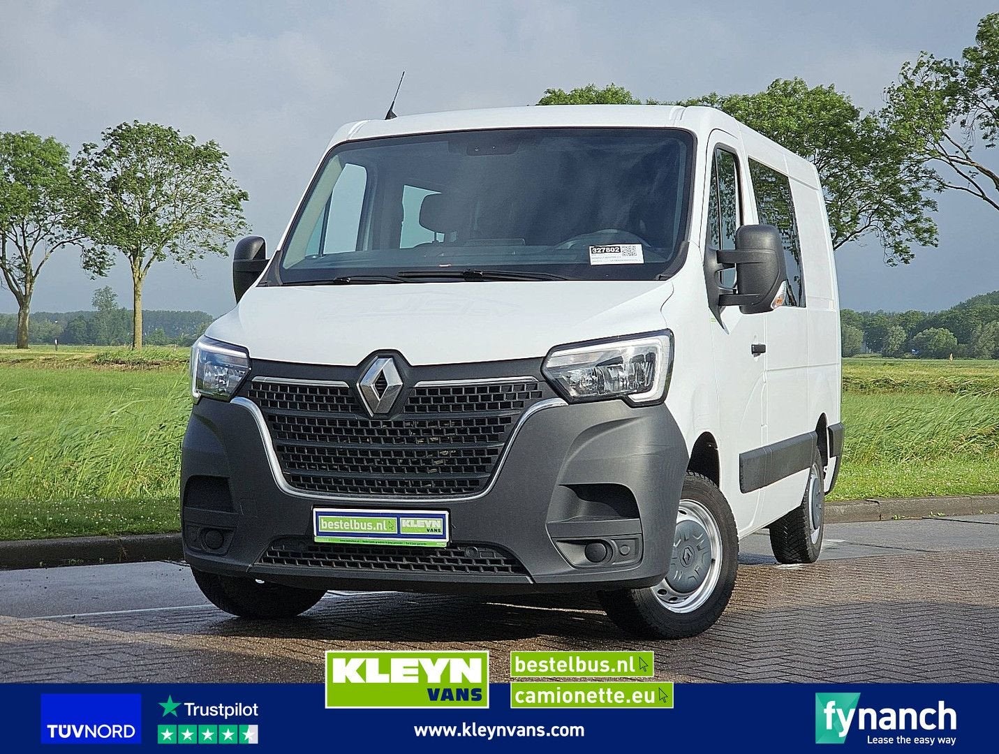 Renault MASTER 2.3 L1H1 Dubbel Cabine!, Auto's, Bestelwagens en Lichte vracht, Renault, Wit, Bedrijf, Te koop