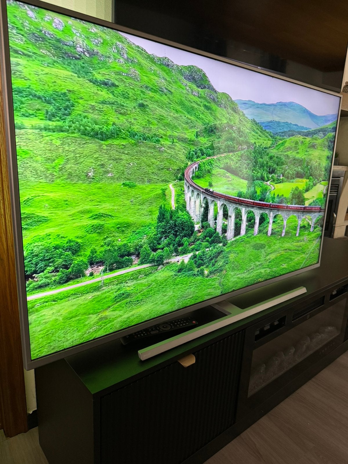 Philips smart tv 55 inch, Ophalen of Verzenden, Zo goed als nieuw, Philips, Smart TV