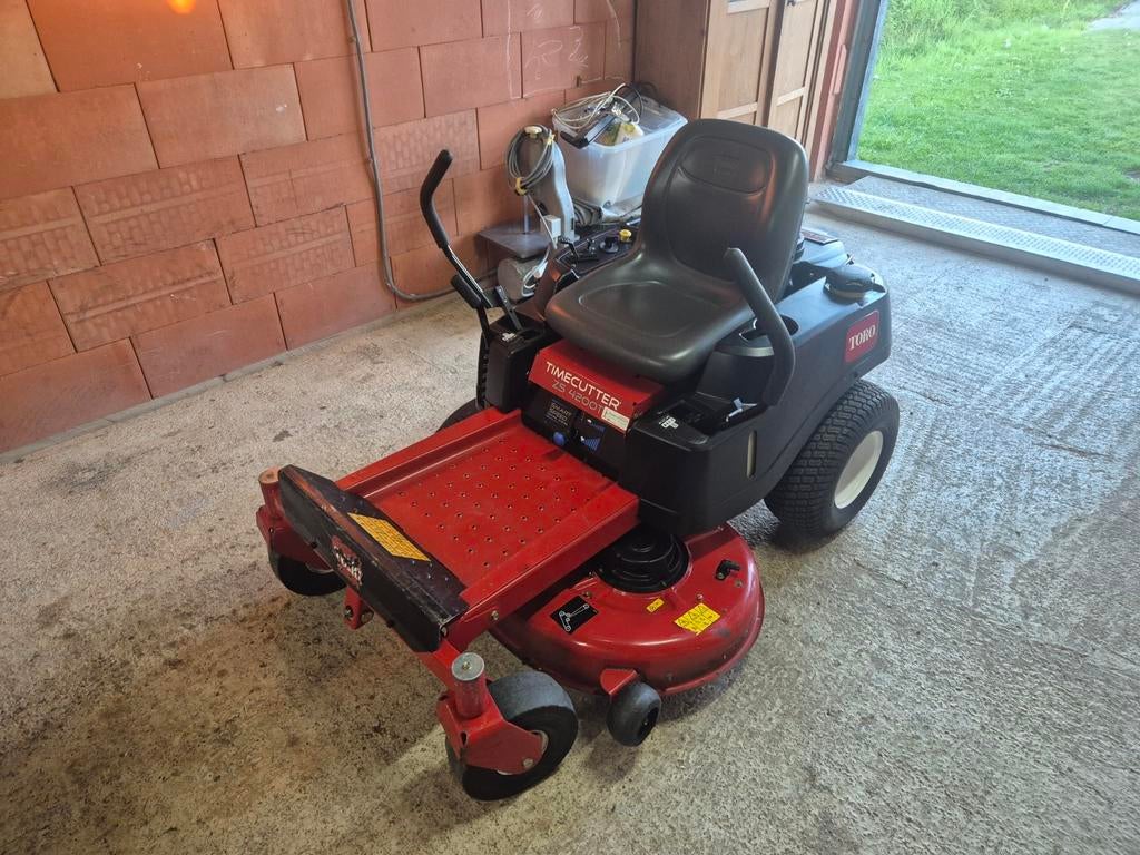 Toro ZS4200T timecutter zitmaaier, Ophalen
