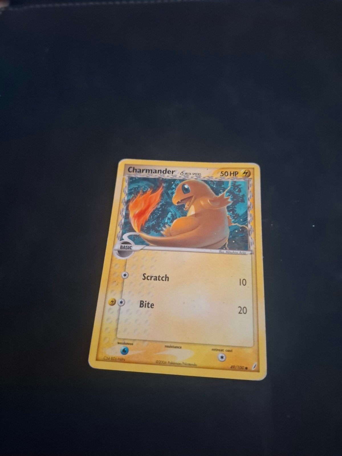 Carte Pokémon Charmander 49/100 EX Delta Species, Enlèvement ou Envoi