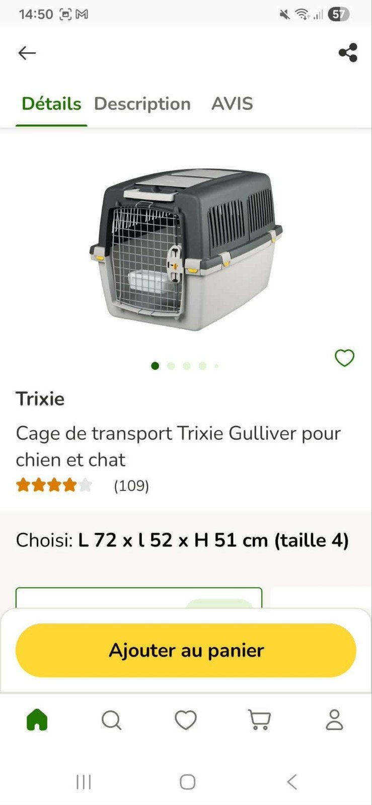 Cage de transport, Animaux & Accessoires, Enlèvement