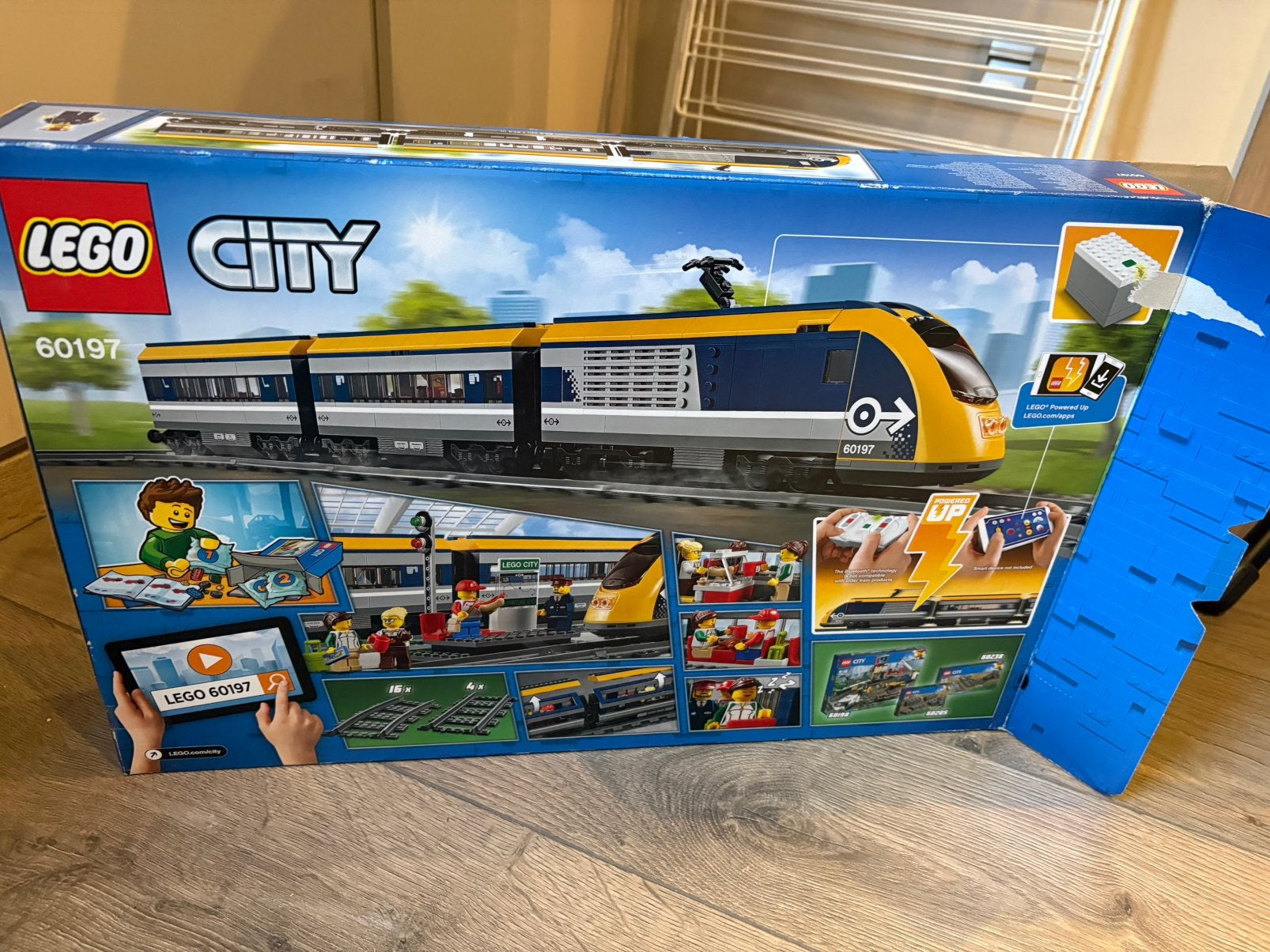Lego city trein - met doos, Ophalen, Zo goed als nieuw, Lego, City