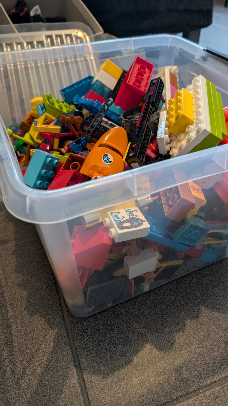 bak met lego allerlei, Kinderen en Baby's, Ophalen