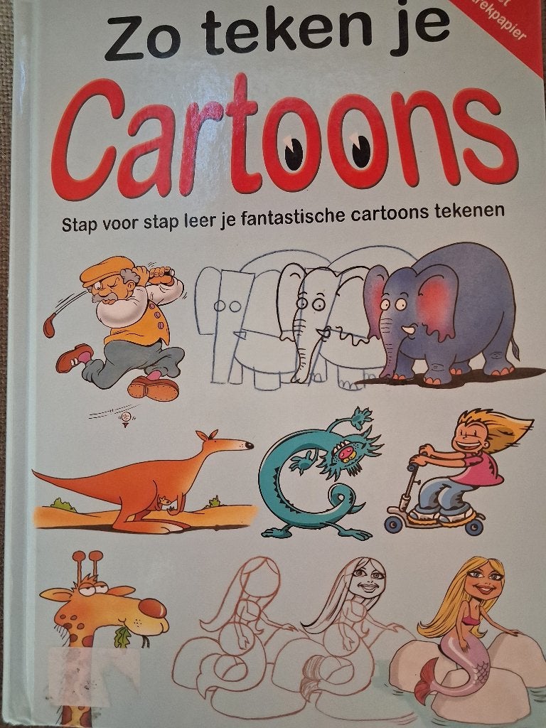 ZO TEKEN JE CARTOONS (PARRAGON) _ PAUL B. DAVIES, Ophalen of Verzenden, Boek of Gids