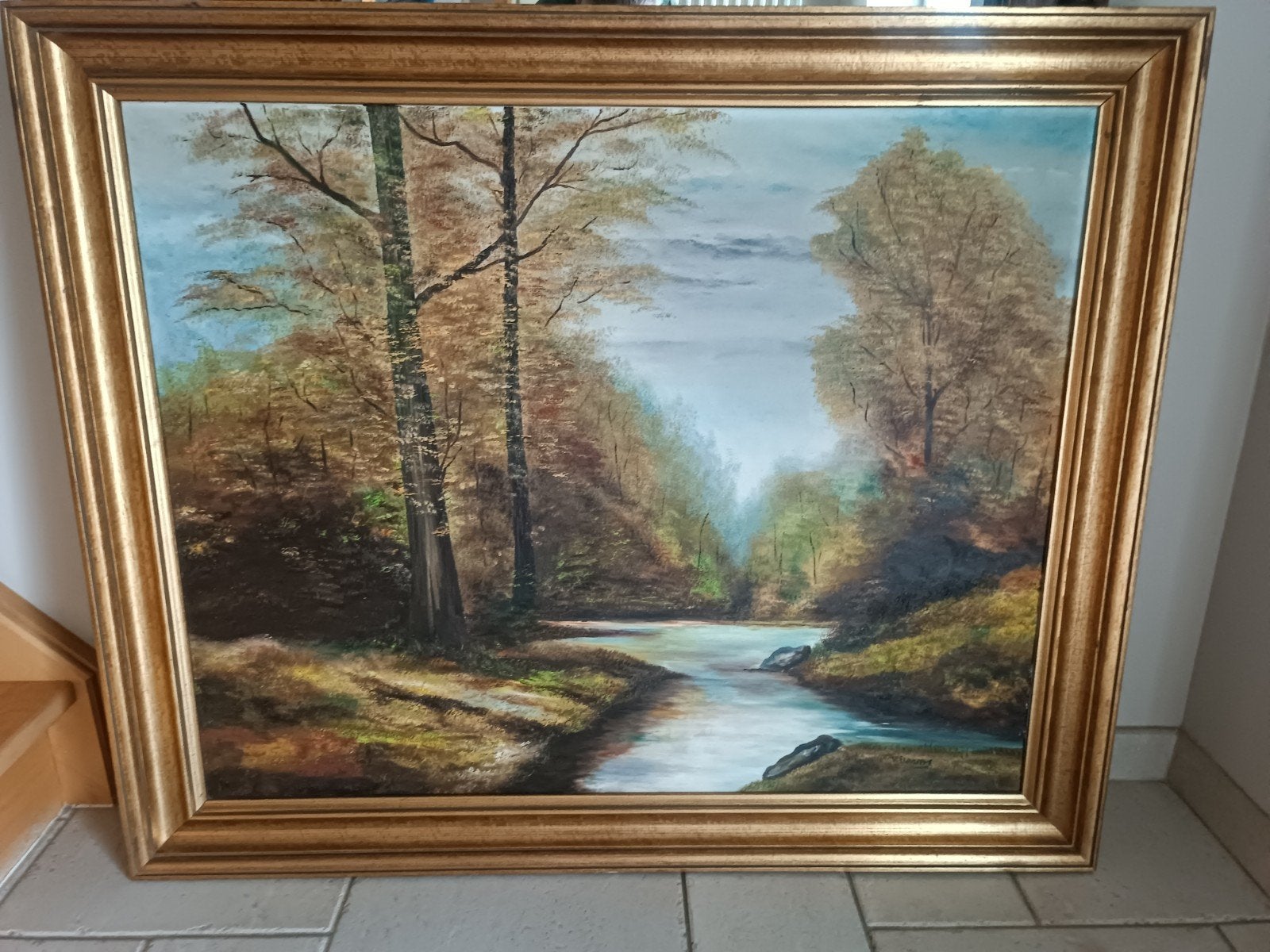 Schilderij, Ophalen