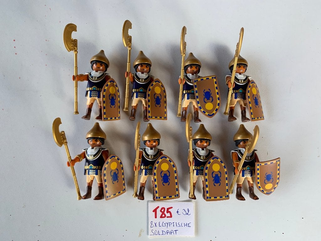 PLAYMOBIL: T85: 8 EGYPTISCHE SOLDATEN, Enfants & Bébés, Jouets | Playmobil, Neuf, Historique, Enlèvement ou Envoi