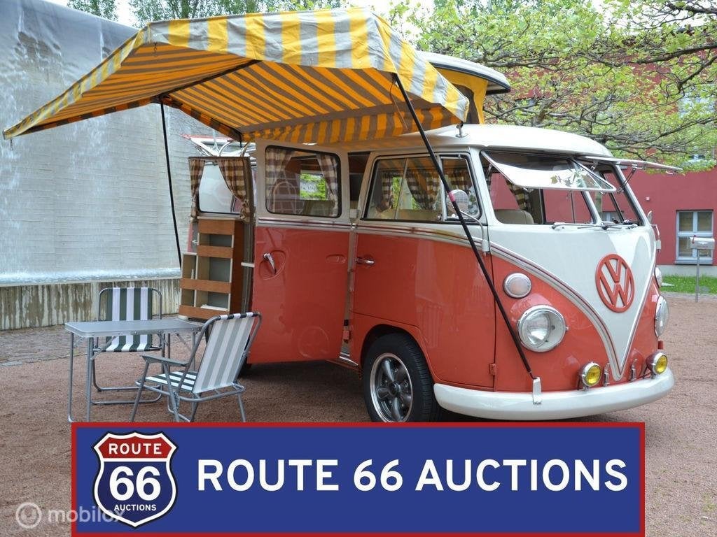 Volkswagen T1 Westfalia | 1964 | Route 66 Auctions, Autos, Achat, Entreprise, Autre carrosserie, Essence