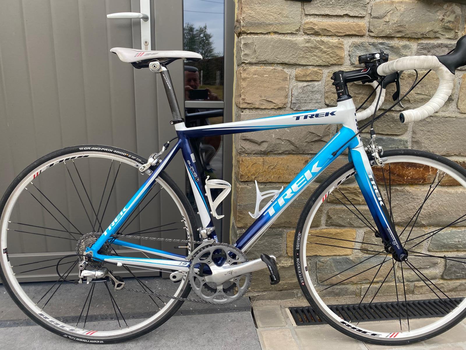 Vélo de route Trek 1.9 – Shimano Ultegra – Taille 54, Enlèvement, Utilisé, Aluminium