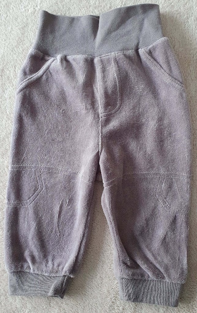 Pantalon en velours gris - T6 mois - Orchestra, Pantalon, Garçon, Comme neuf, Enlèvement