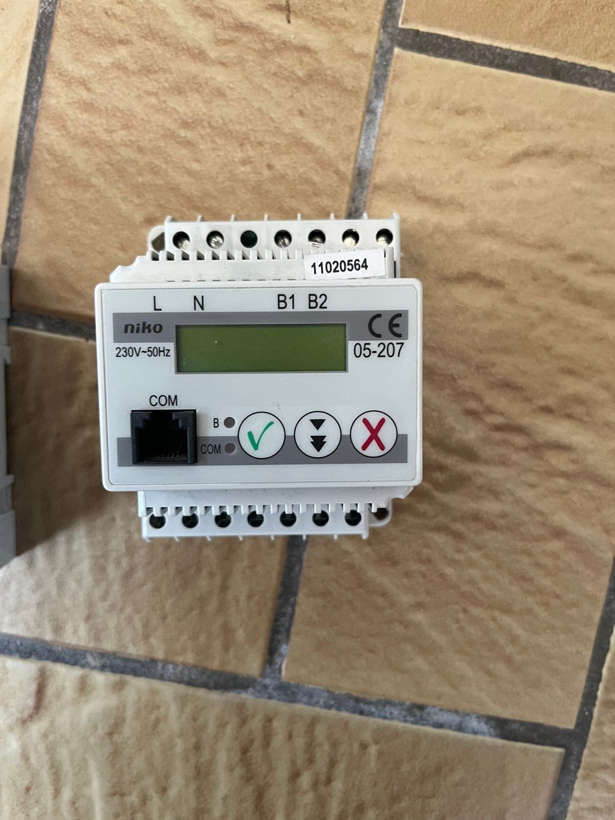 Niko feedbackmodule, Bricolage & Construction, Électricité & Câbles, Enlèvement, Utilisé