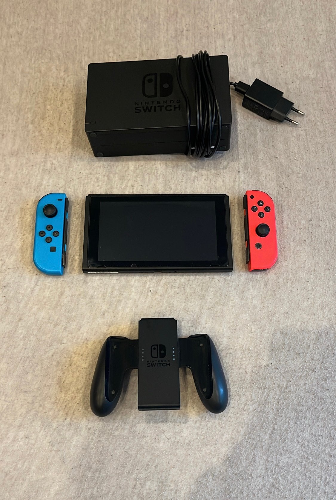 Nintendo Switch + accessoires, Ophalen of Verzenden, Zo goed als nieuw, Met 2 controllers, Switch Original