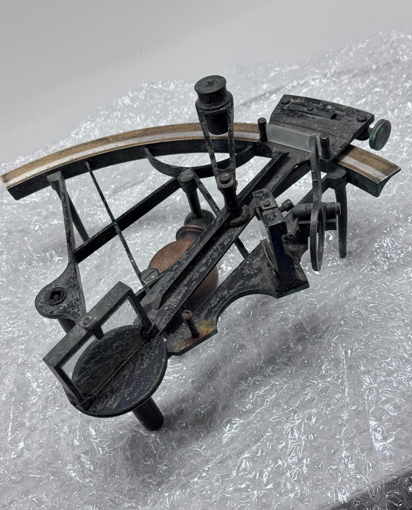 Navigatie Sextant UK uit Engeland engels antiek 1900 navi, Watersport en Boten, Ophalen of Verzenden, Zo goed als nieuw, Gps of Kompas