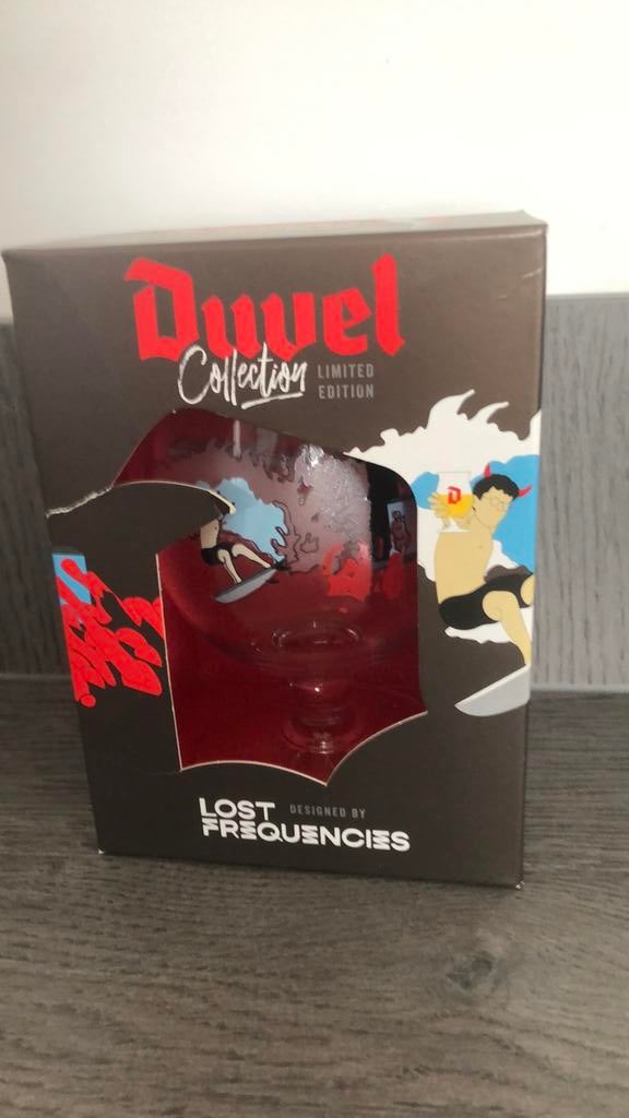 Duvel Lost Frequencies, Verzamelen, Glas en Drinkglazen, Ophalen, Nieuw, Bierglas
