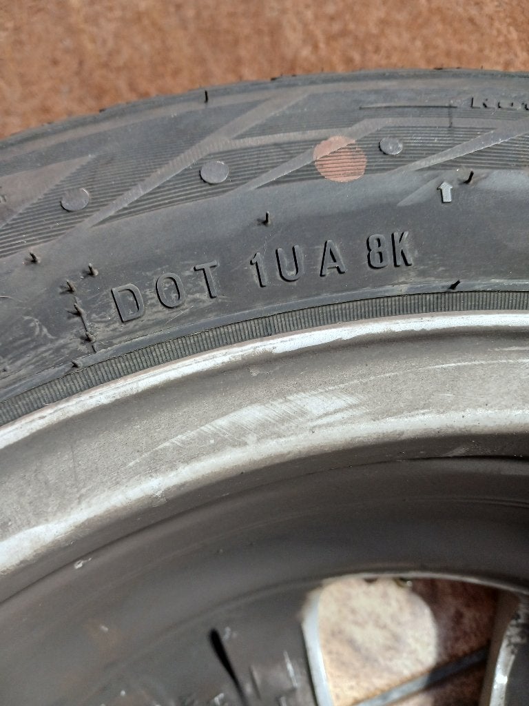 BMW-velgen met nieuwe winterbanden, Auto-onderdelen, Ophalen, Gebruikt, Velg(en), 16 inch