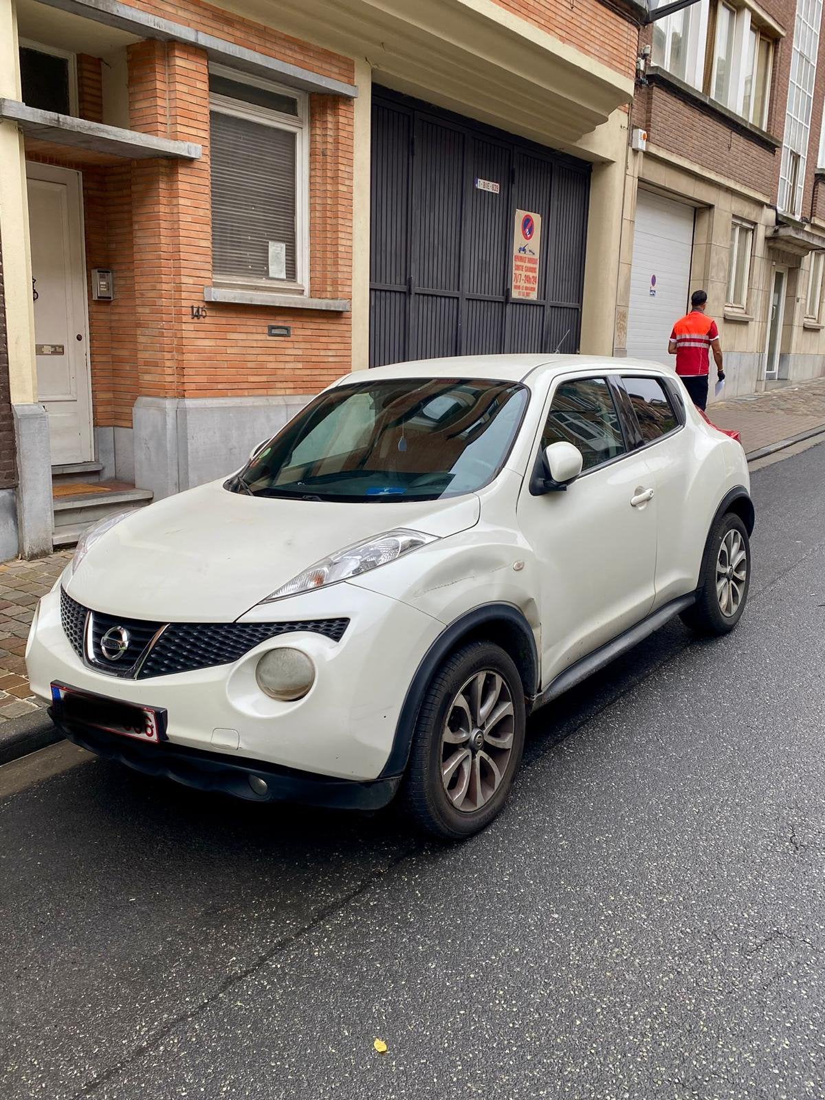 Nissan Juke 1.5 dCi 110 ch – 2017, Auto's, Achterwielaandrijving, 4 cilinders, Wit, Leder