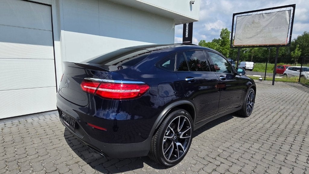 Mercedes GLC 43 AMG Coupé 4-Matic Opendak/Camera/GARANTIE, Automaat, Euro 6, Blauw, 2996 cc