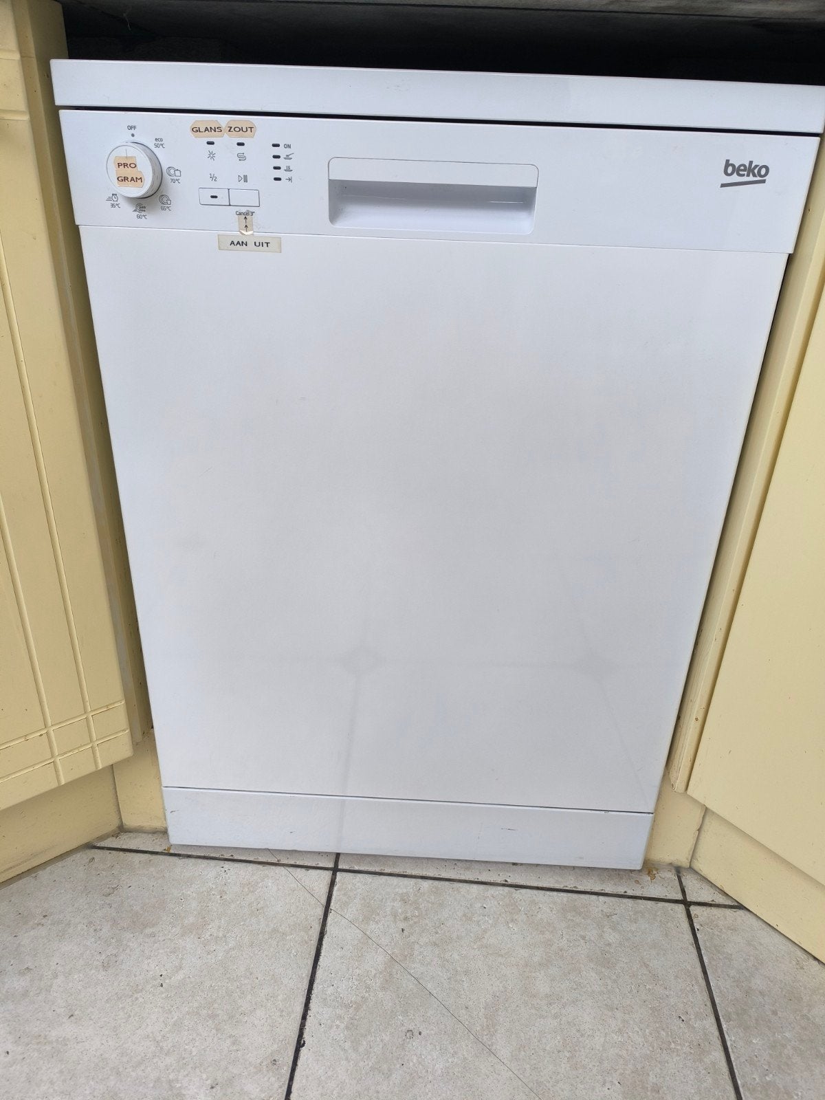 afwasmachine beko, Elektronische apparatuur, Vaatwasmachines, Ophalen, Gebruikt