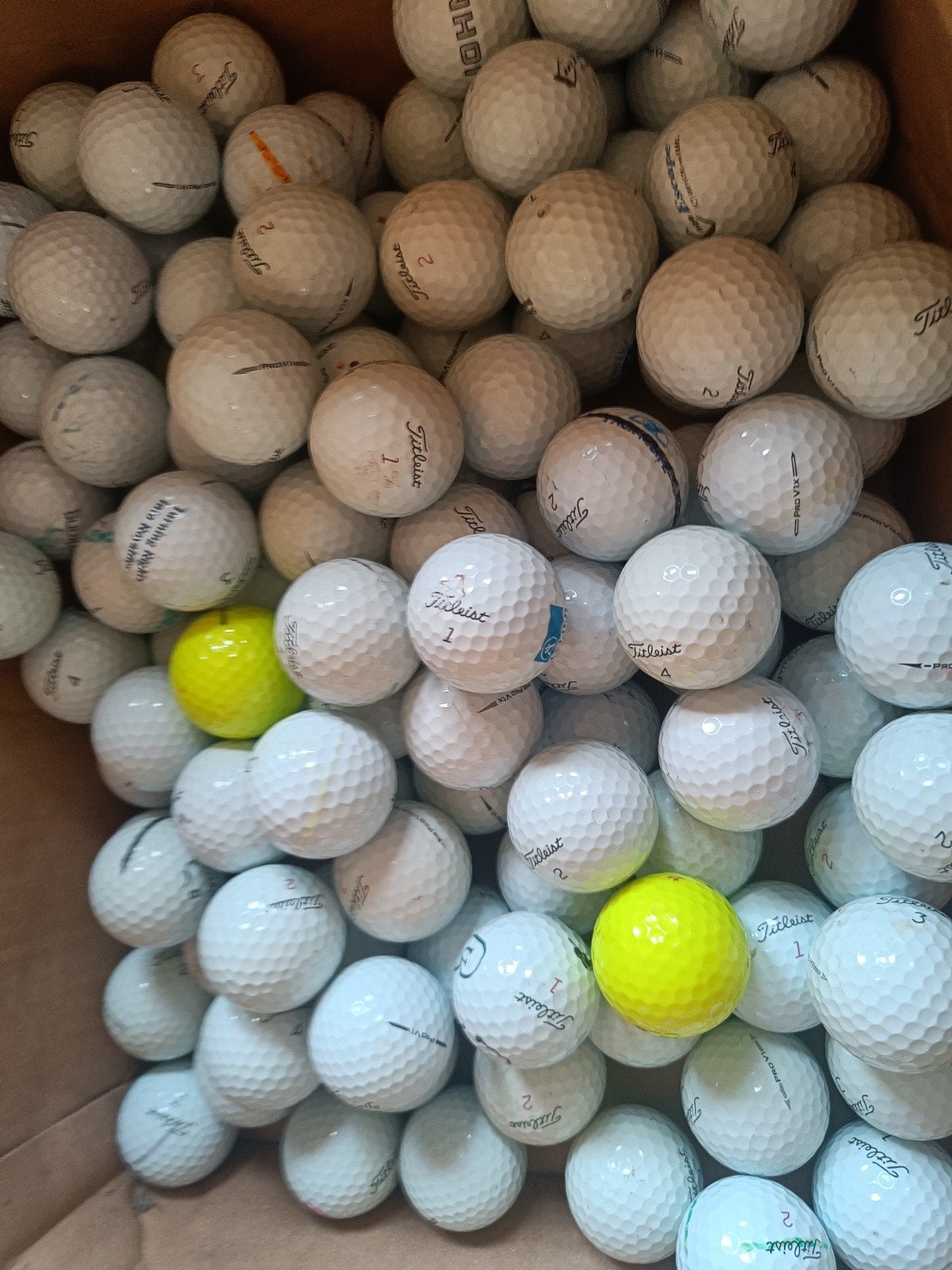 pro v1 tweede keus, Ophalen