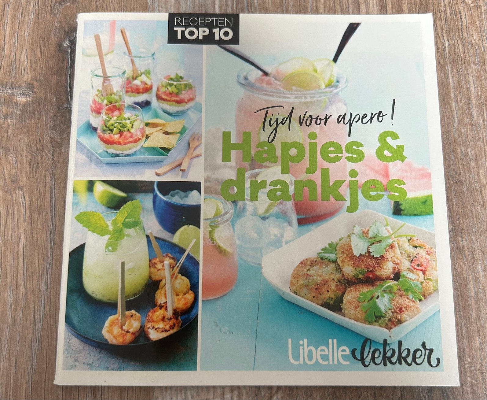 Kookboek 'Hapjes & drankjes', Ophalen of Verzenden