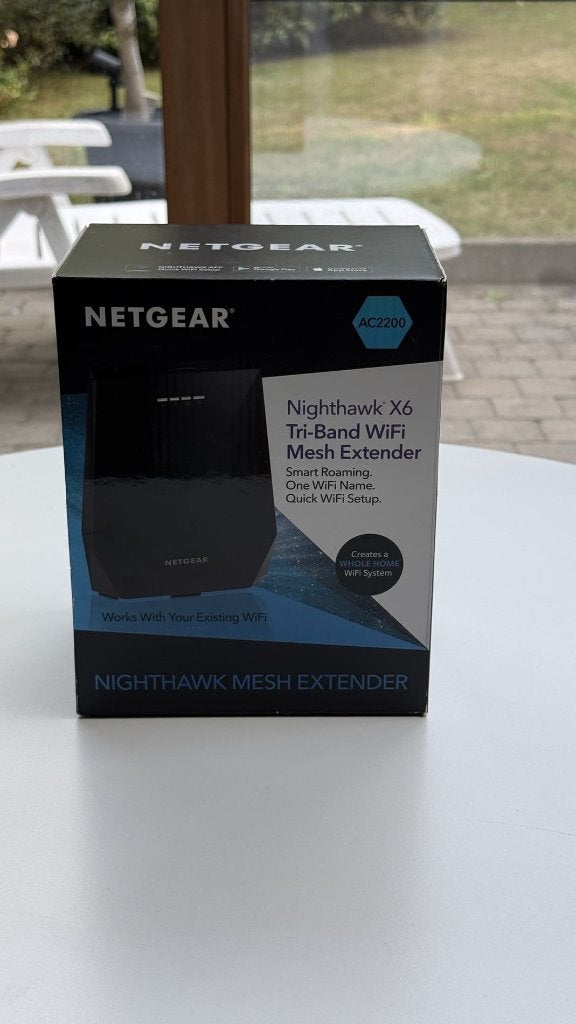 Tri-band Wifi extender - NETGEAR, Computers en Software, Ophalen, Zo goed als nieuw, NETGEAR