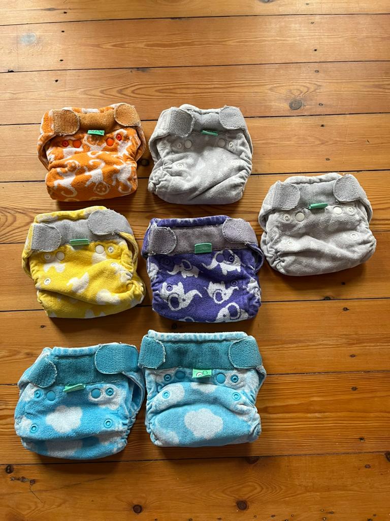 Bundel wasbare luiers en overbroekjes, Enfants & Bébés, Vêtements de bébé | Autre, Enlèvement ou Envoi, Utilisé, Garçon ou Fille