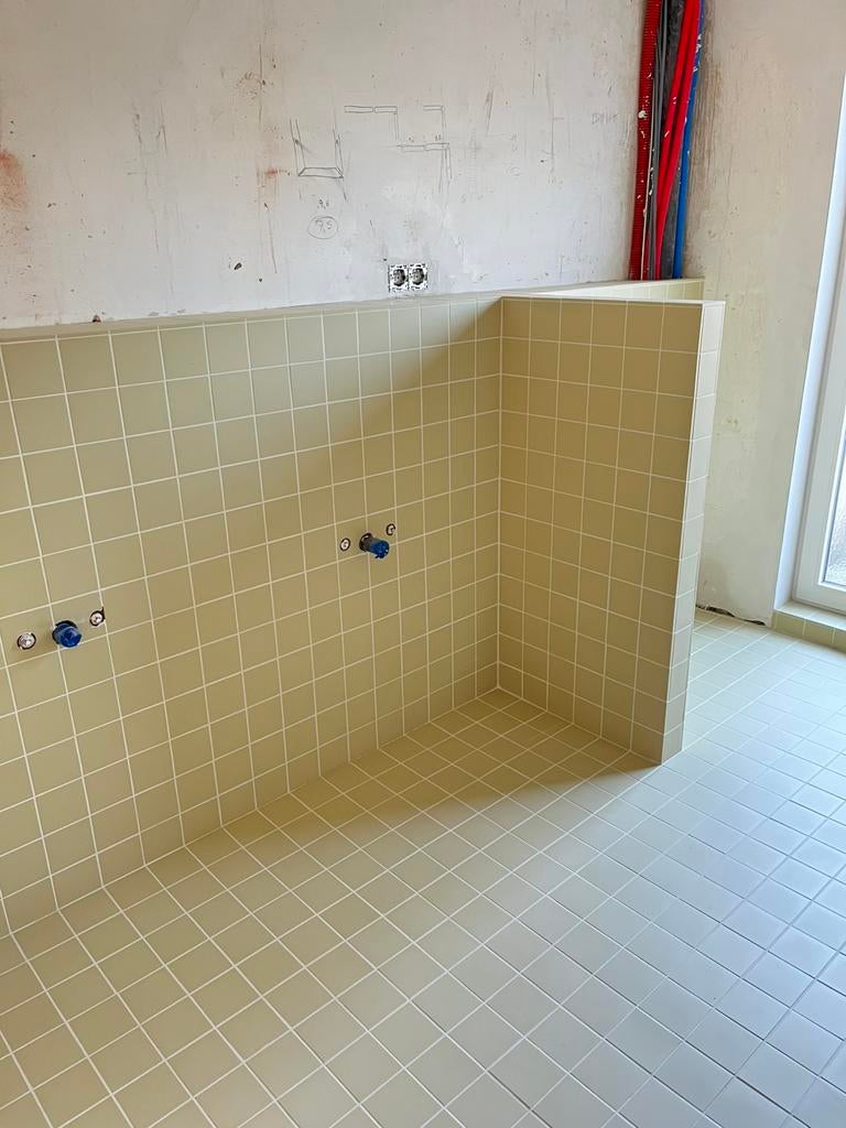 Winckelmans tegels - 10 x 10 kleur vanille, Ophalen, Zo goed als nieuw