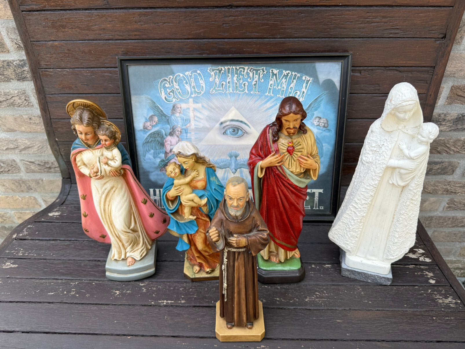 Kader en religieuze beeldjes, Antiek en Kunst, Ophalen of Verzenden