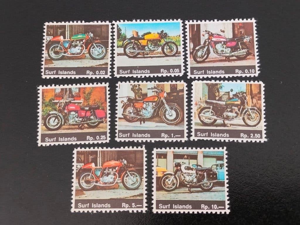 Surf Islands 1990 - moto's **, Postzegels en Munten, Postzegels | Oceanië, Verzenden, Postfris