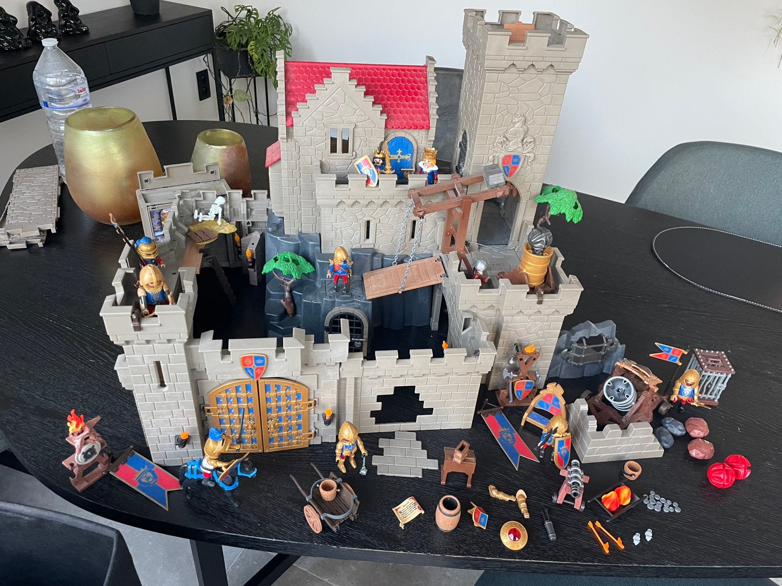 Playmobil koningskasteel 6000, Ophalen, Complete set, Zo goed als nieuw, Kasteel/Fort