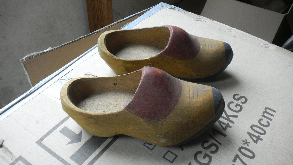 houten klompjes, Antiek en Kunst, Ophalen