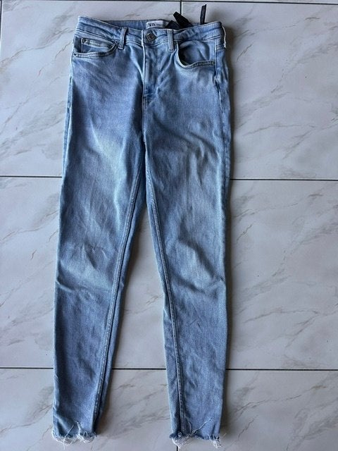 Jeans Zara maat 38 (y0128), Maat 38/40 (M), Blauw, Zara., Ophalen of Verzenden