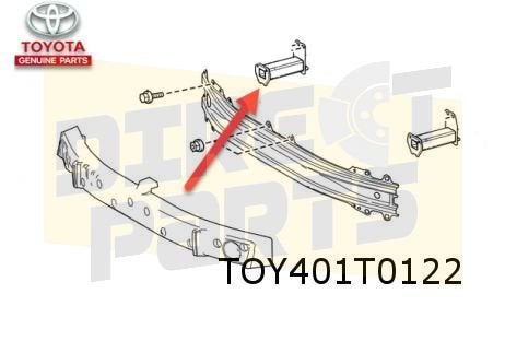 Toyota Yaris Cross (8/21-) (MXP) steun voorbumperversterking, Autos : Pièces & Accessoires, Neuf, -, Toyota, -