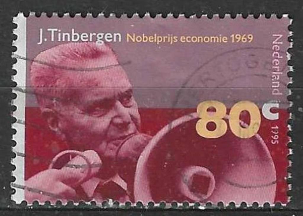 Nederland 1995 - Yvert 1519 - Jan Tinbergen (ST), Postzegels en Munten, Postzegels | Nederland, Verzenden, Gestempeld
