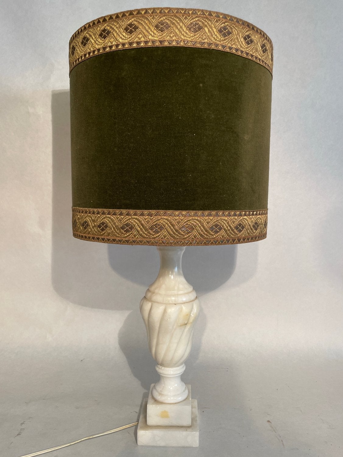 Lampe de table vintage, Rond, Comme neuf, Enlèvement, 29 cm