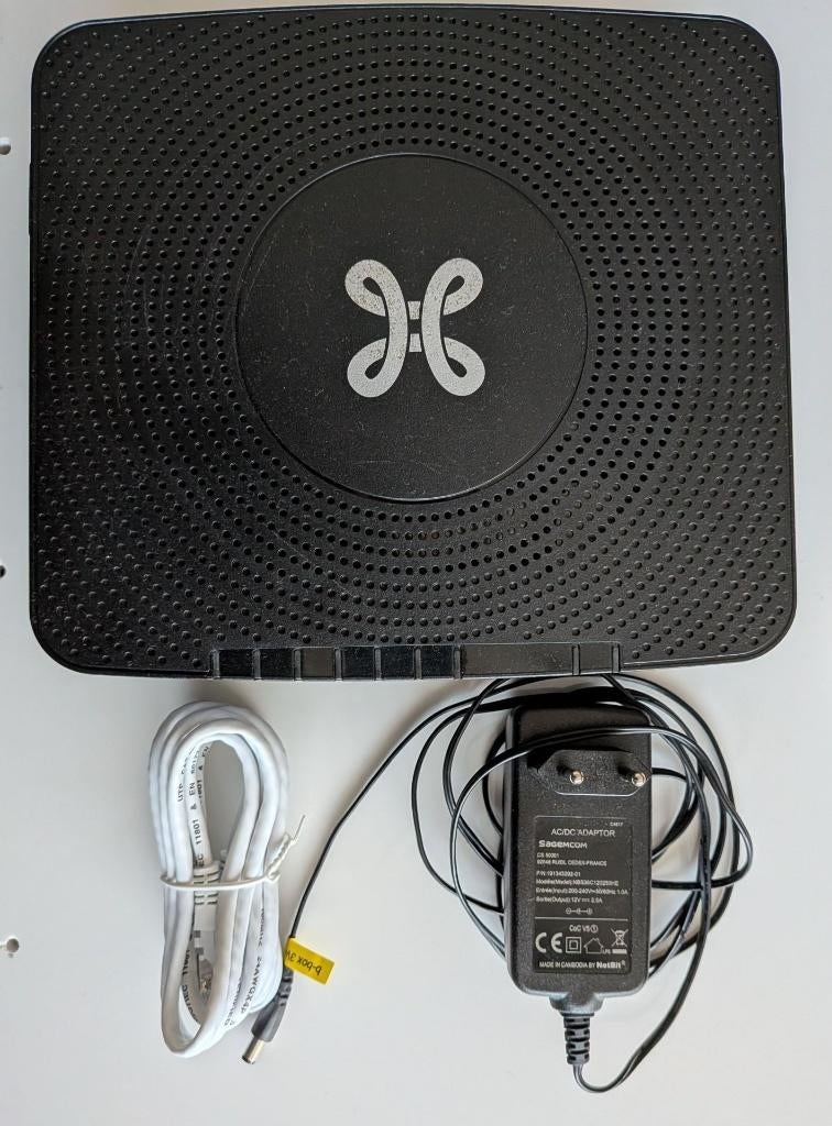 Modem/router Proximus Bbox 3V+, Enlèvement ou Envoi, Utilisé, Routeur avec modem, Sagemcom