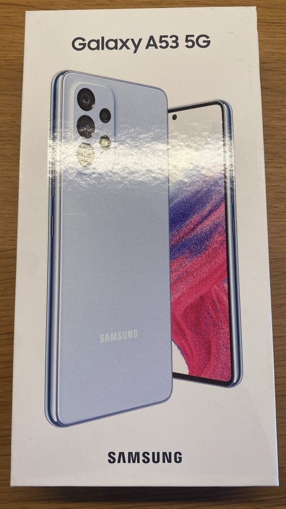 Samsung Galaxy A53 5G – 128 GB – Awesome Blue, Telecommunicatie, Mobiele telefoons | Samsung, Gebruikt, Overige kleuren, Touchscreen