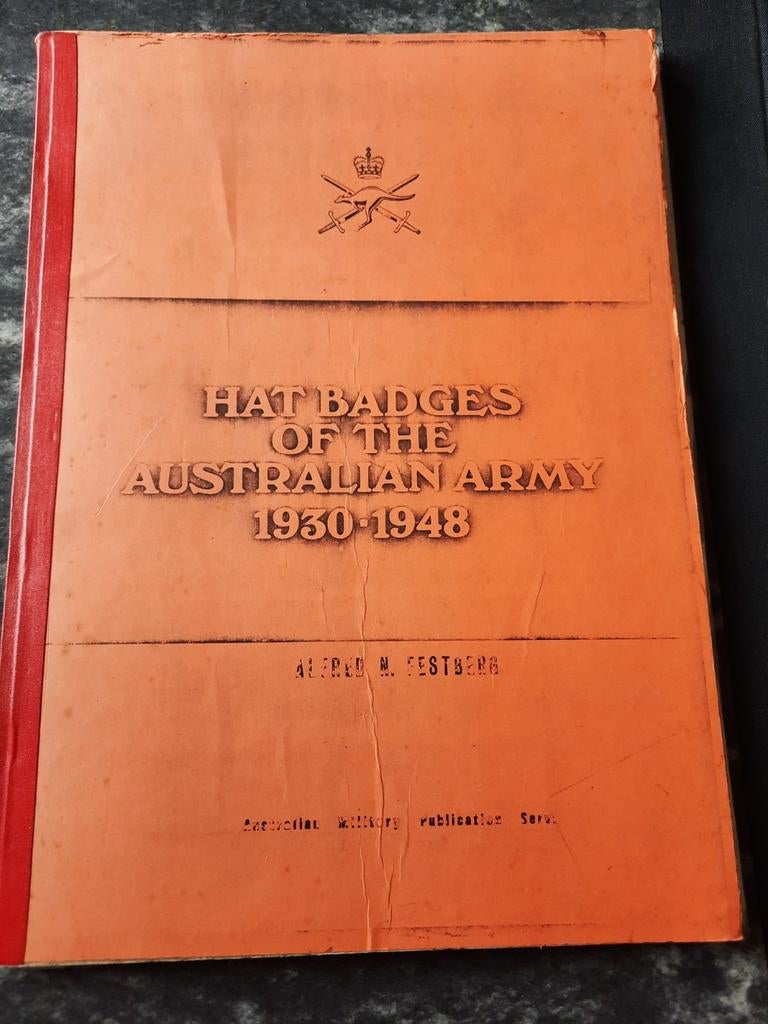 Hoedeninsignes van het Australische leger 1930-1948, Ophalen of Verzenden
