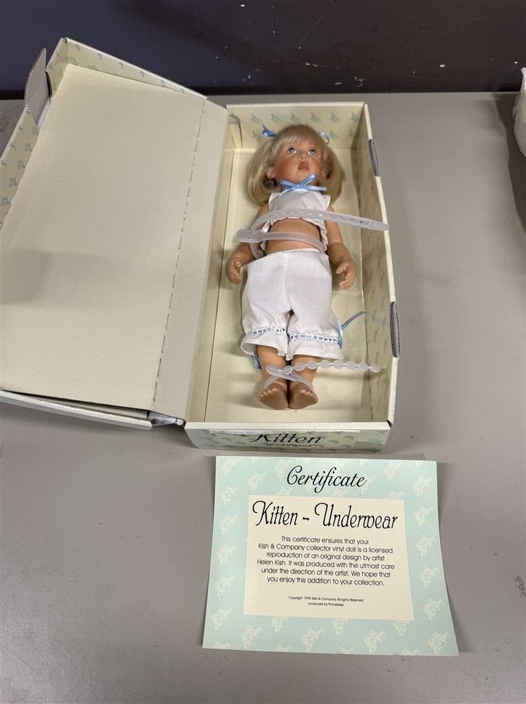 pop - Kish Helen kitten doll - Underwear - artist doll nieuw, Ophalen of Verzenden, Nieuw