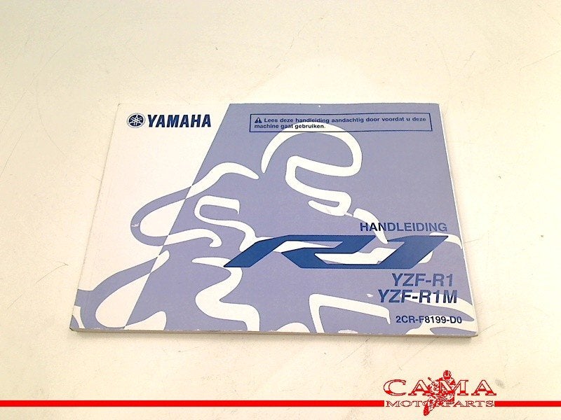 MANUEL UTILISATEUR NOTICE YZF R1 2015-2016 (YZF-R1 2CR), Motos, Dhr. S. di Majo, Utilisé, Info@cama-motorparts.nl, P.J. Troelstraweg 8 8
3144 CX  MAASSLUIS, NL
