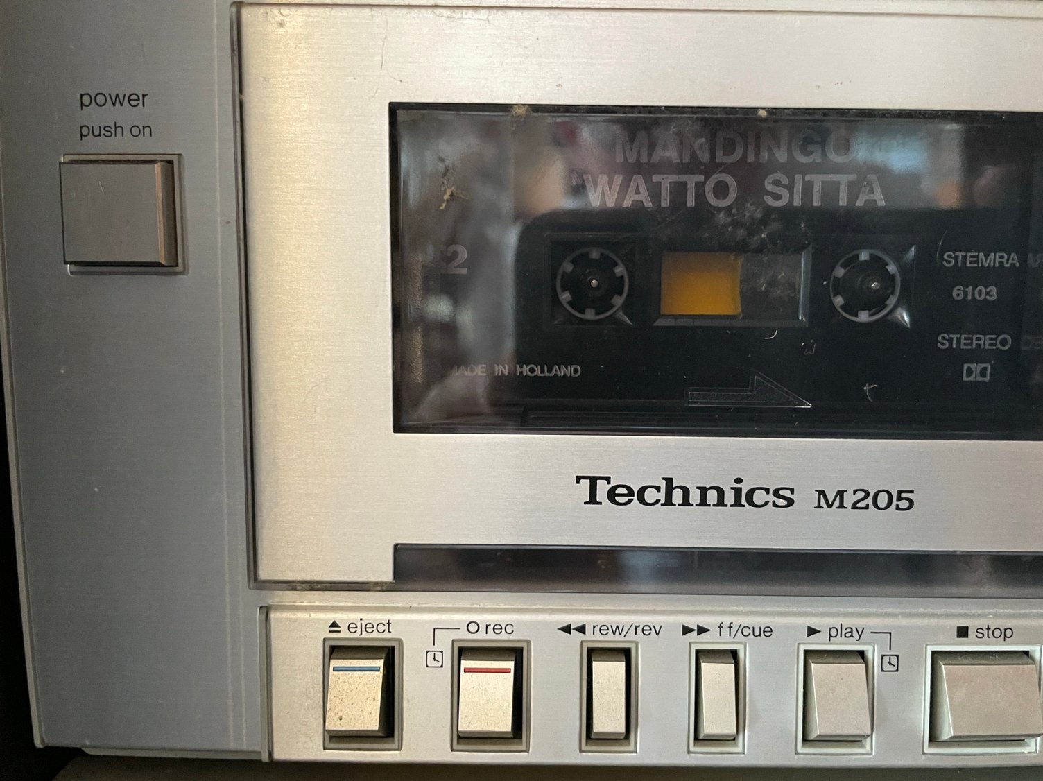 Lecteur cassette Vintage Technics RS-M205 + tuner ST-Z35L, Enlèvement, Simple, Autres marques