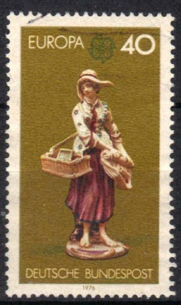 Duitsland Bundespost 1976 - Yvert 739 - Europa (ST), Verzenden, Gestempeld