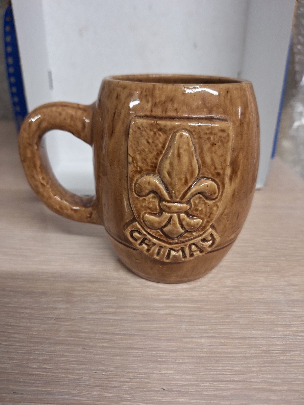 Chimay vintage stenen bierpul, Ophalen