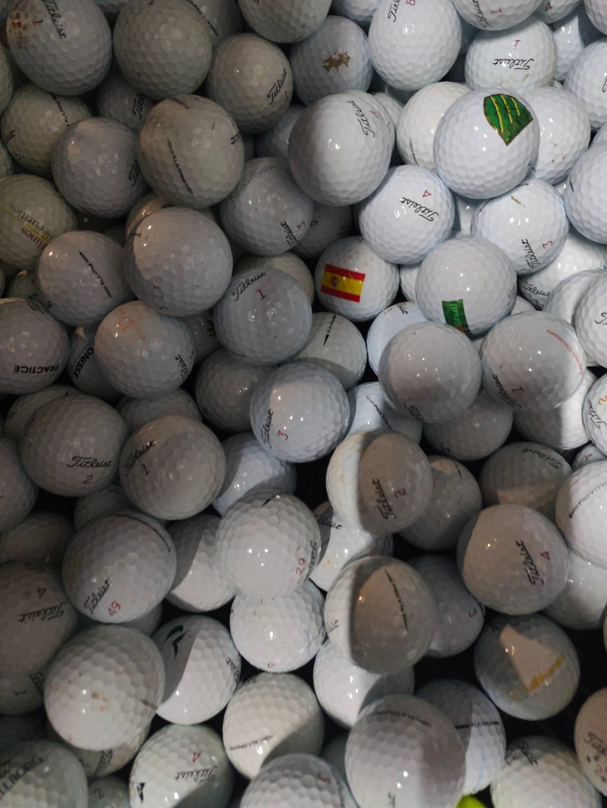 titleist prov1x golfballen 100 stuks, Ophalen of Verzenden