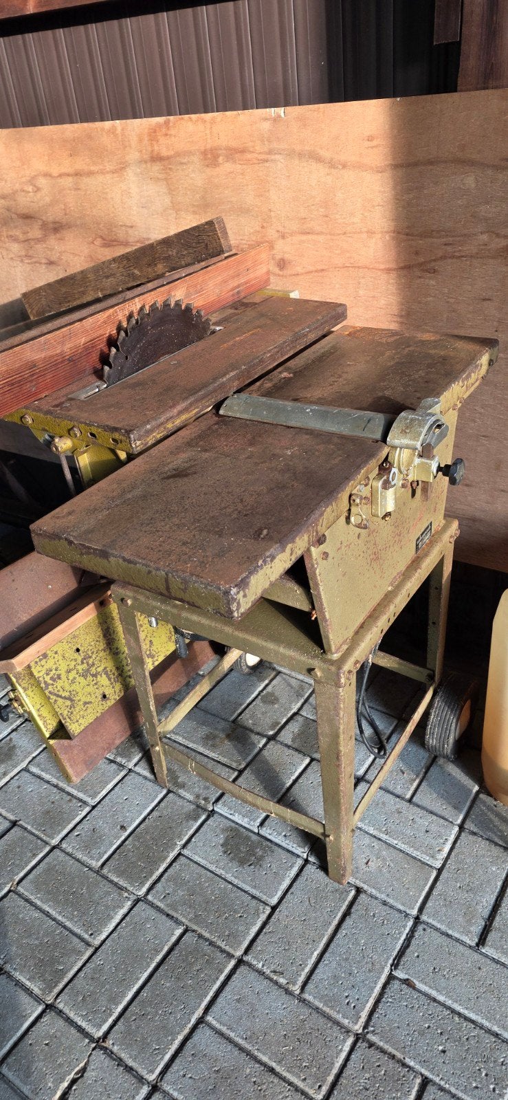combinatie zaag - schaaf - frees machine, Ophalen