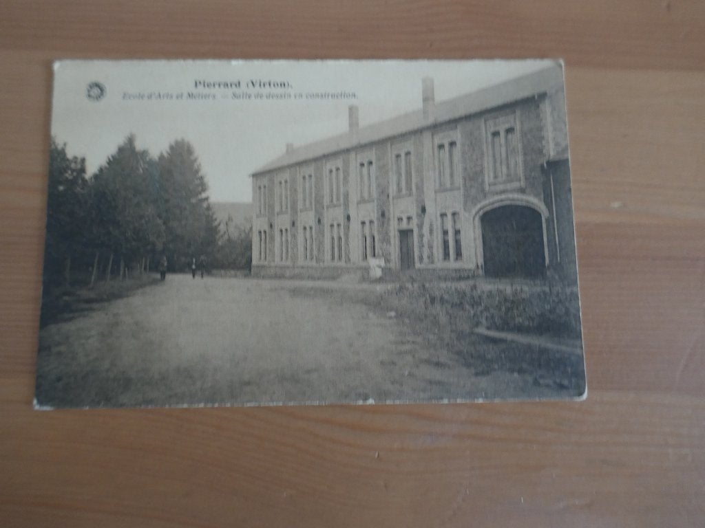 école d'arts et métiers de Virton Pierrard, Envoi, Non affranchie, Luxembourg