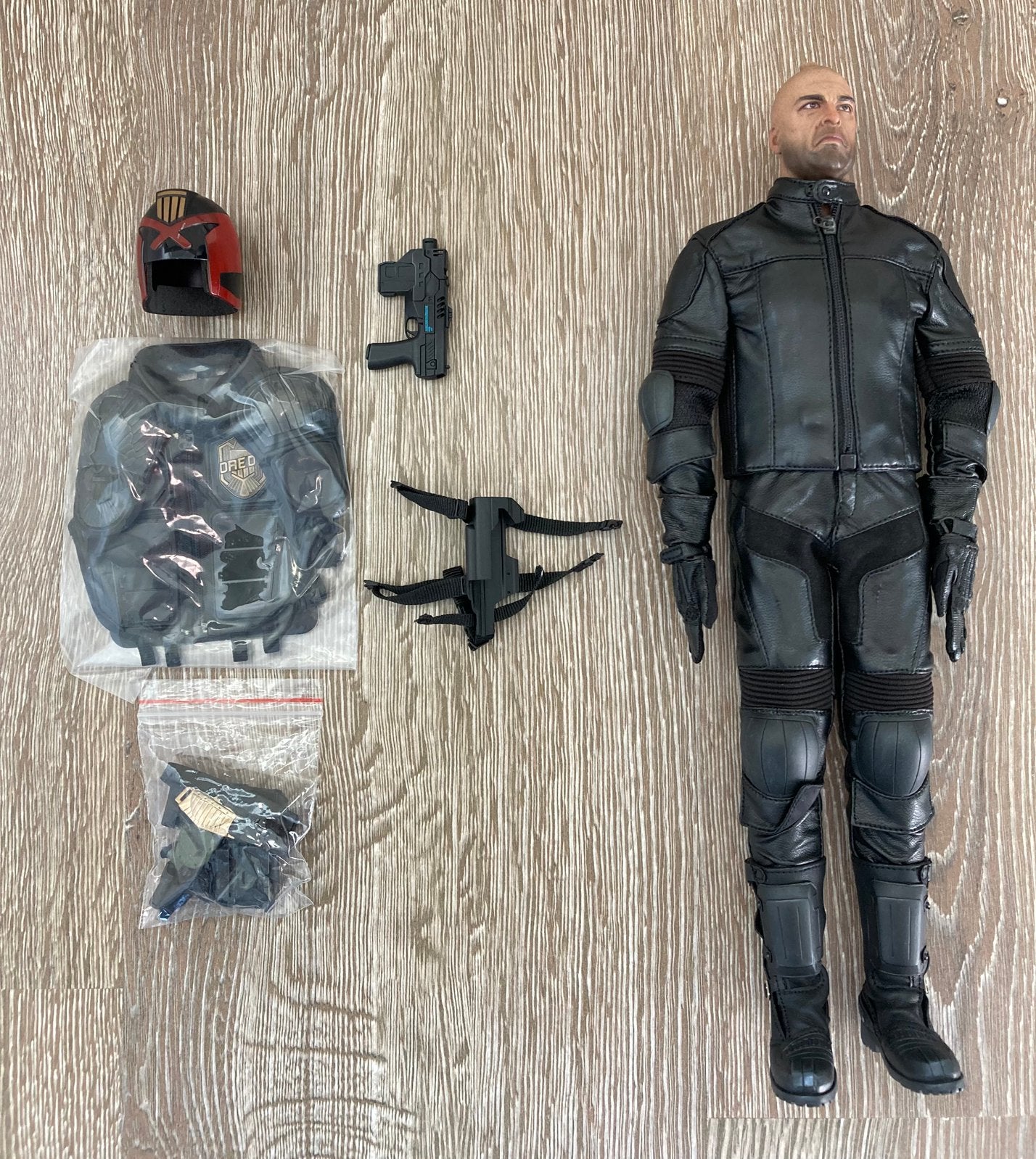 Art Figures Heavy Armoured Special Cop DREDD AF-015, Verzenden, Zo goed als nieuw, Film, Actiefiguur of Pop