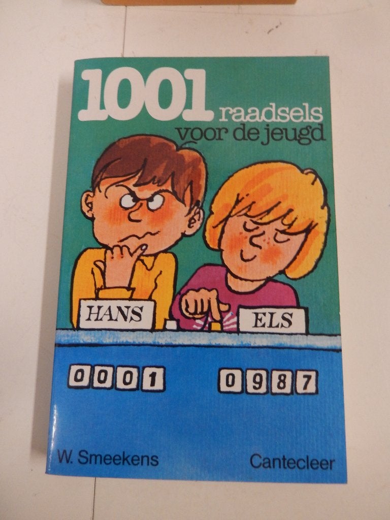 BOEK 1001 RAADSELS VOOR DE JEUGD WALTER SMEEKENS, Gelezen, Walter Smeekens, Ophalen of Verzenden, Fictie