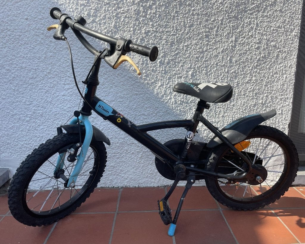 b Twin jongensfiets  3-5 jaar, Vélos & Vélomoteurs, Vélos | Garçons, Enlèvement, Utilisé, B-Twin