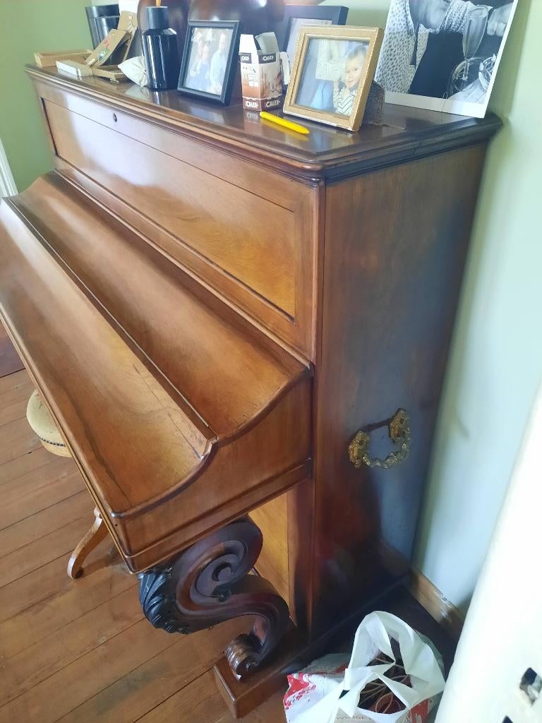 piano PLEYEL, Musique & Instruments, Pianos, Enlèvement, Utilisé, Brun, Piano