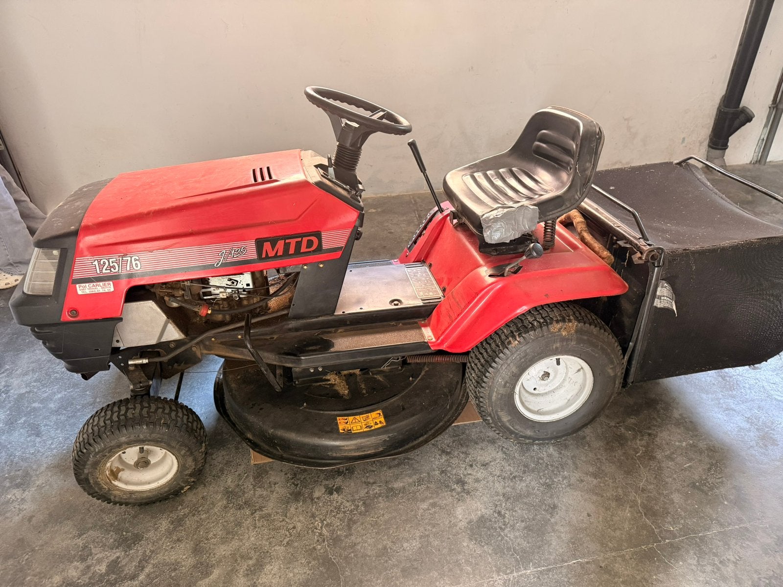 Tracteurs tondeuse MTD, Ophalen, Zo goed als nieuw